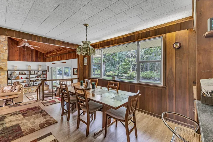 Dining Room over looking the Canal
