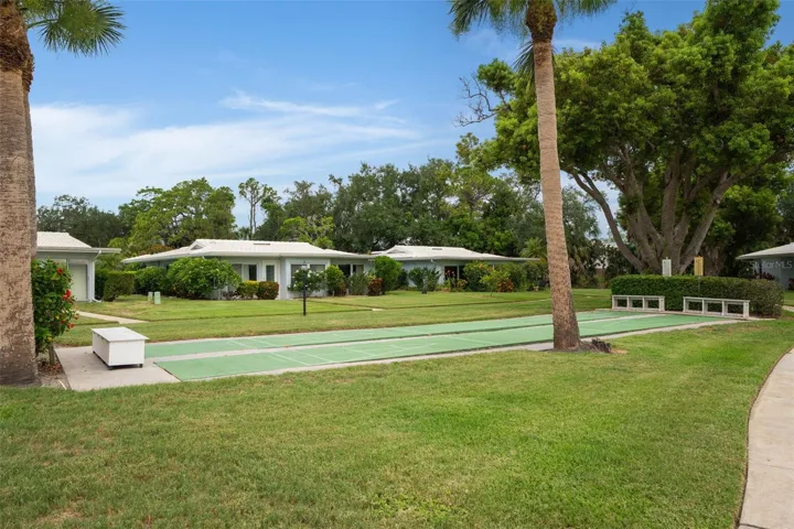 Shuffleboard court