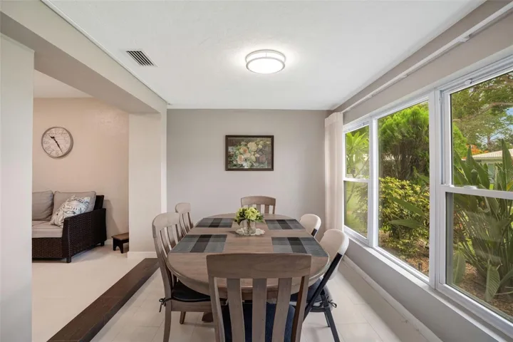 Dinette in Florida Room