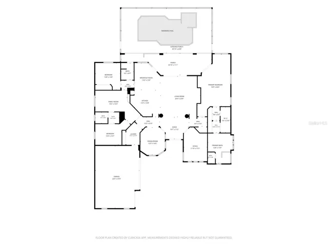 Spacious Floorplan; open concept with split bedroom layout