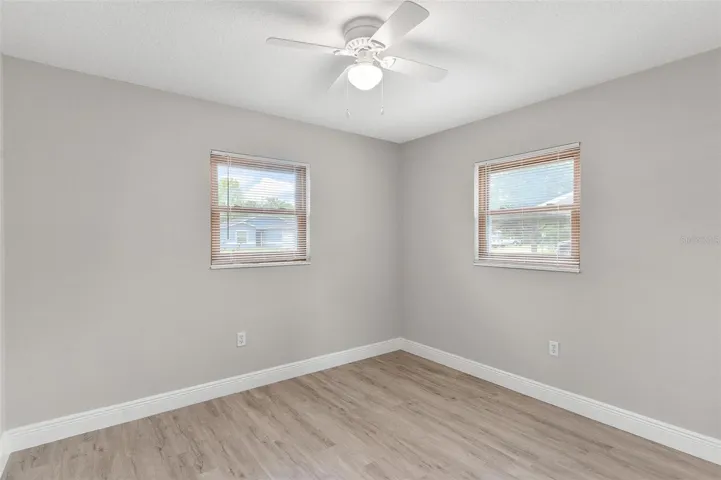 Bedroom 3 with Luxury Vinyl Wood Flooring