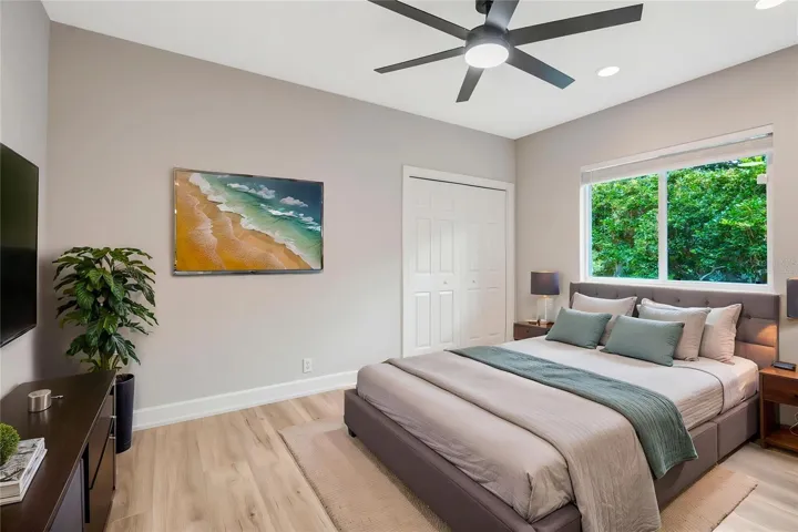 Virtually Staged Bedroom 4