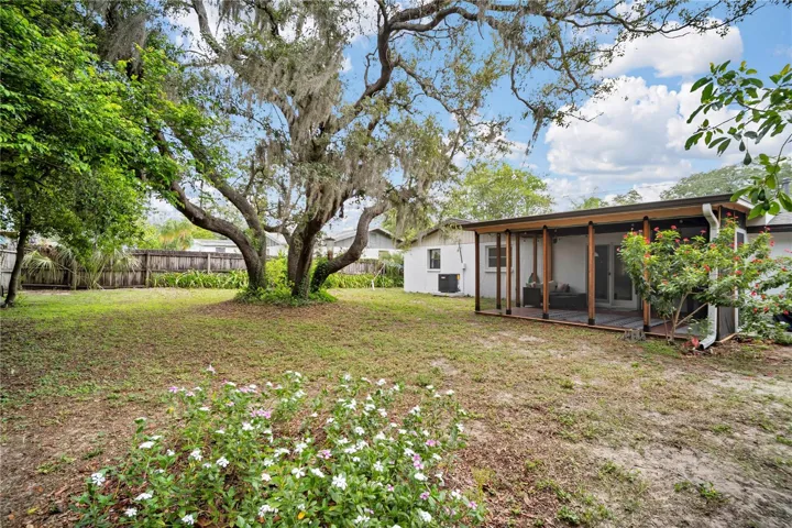Large Fenced Back Yard