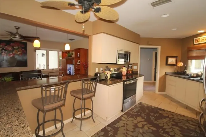 kitchen with counter