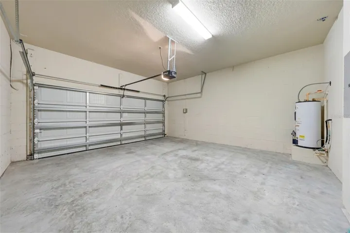 Two car garage.