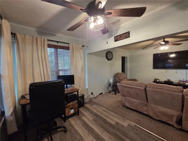 Foyer-living room view