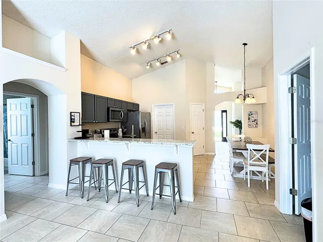 Open Concept. Ceramic Tile All throughout. No Carpet.