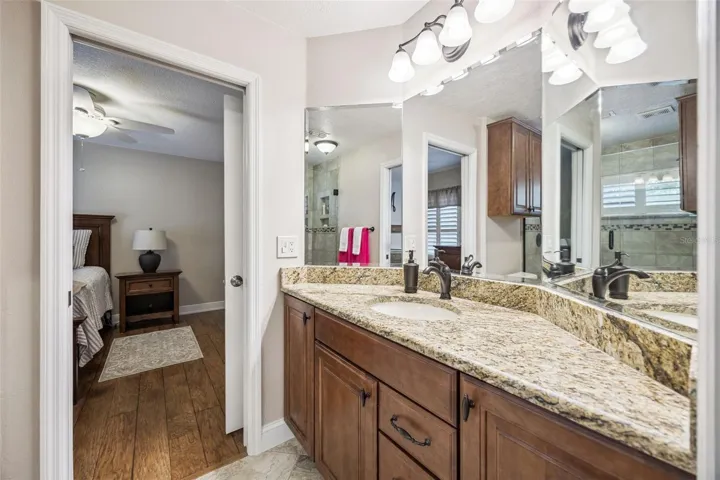 Jack and Jill bathroom