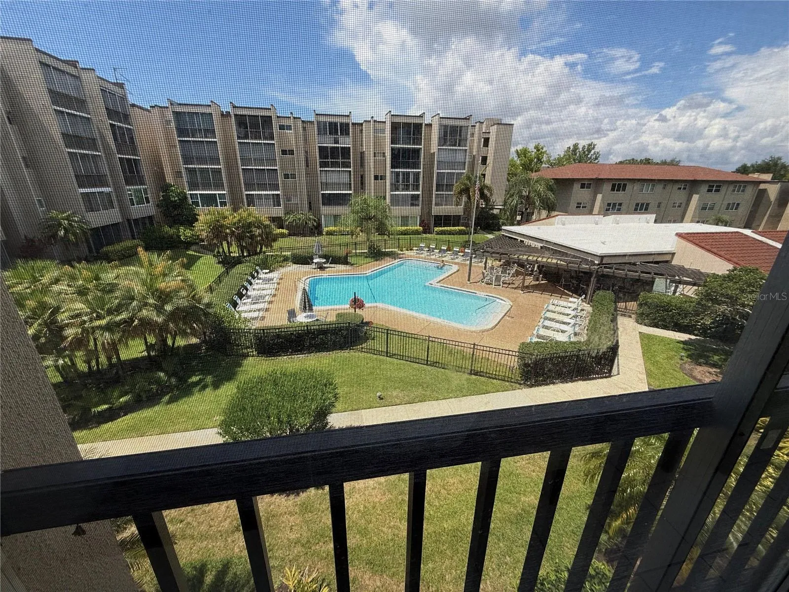 View from your enclosed patio
