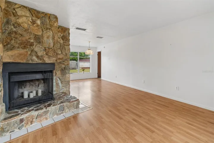 Fireplade is situated in the living room.