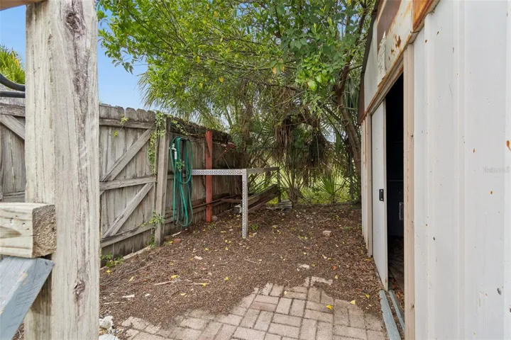 Dedicated shed space.