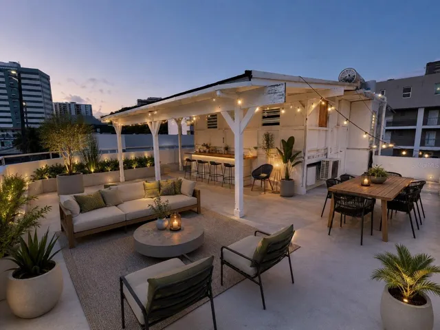 Rendering AI Outdoor terrace