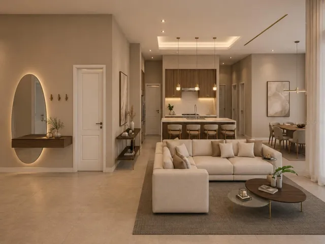GREAT ROOM/KITCHEN/DINING ROOM