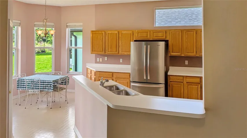 Bright, Airy KITCHEN Open to Living Areas!