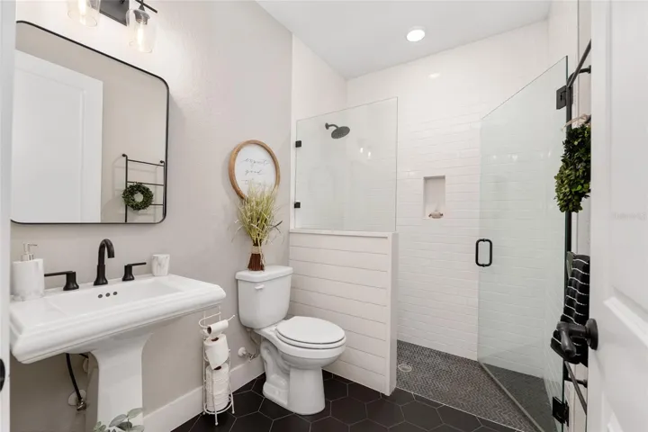 Hall Guest Bath.