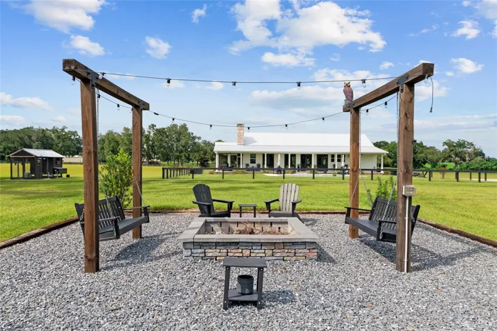 Fire Pit Gathering Area