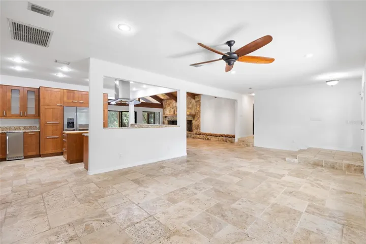 Living Room and Kitchen