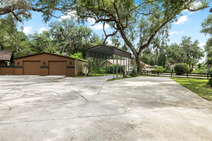 Driveway Garage, and RV Port