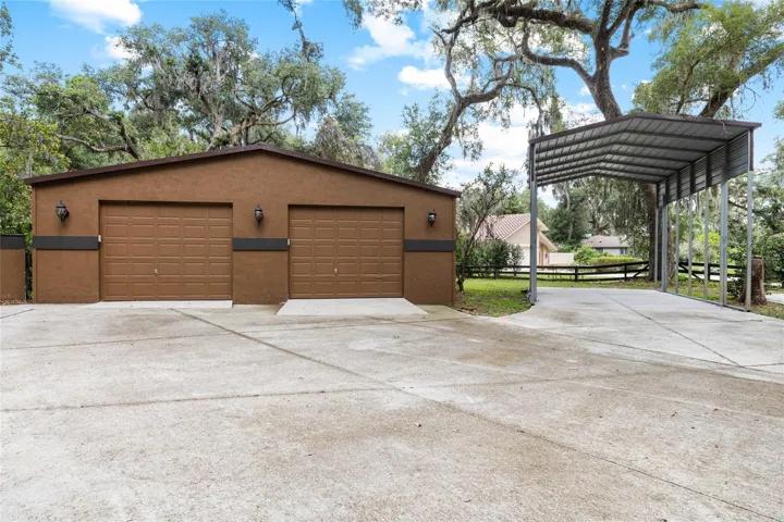 6 Car Garage and RV Port