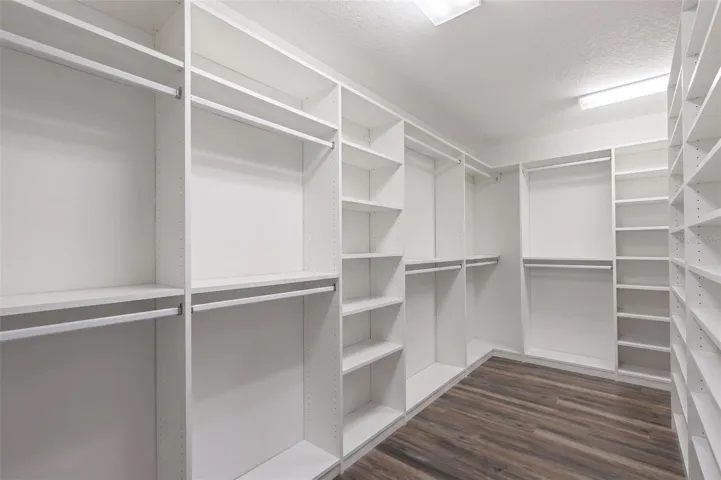 oversized Primary Walk-in Closet WOW