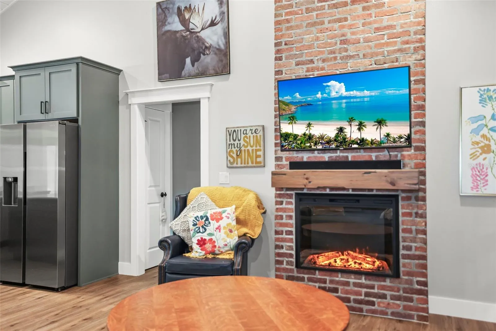 Living Room Fireplace