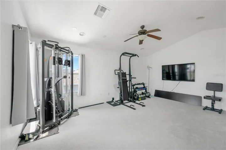 Upstairs bonus room