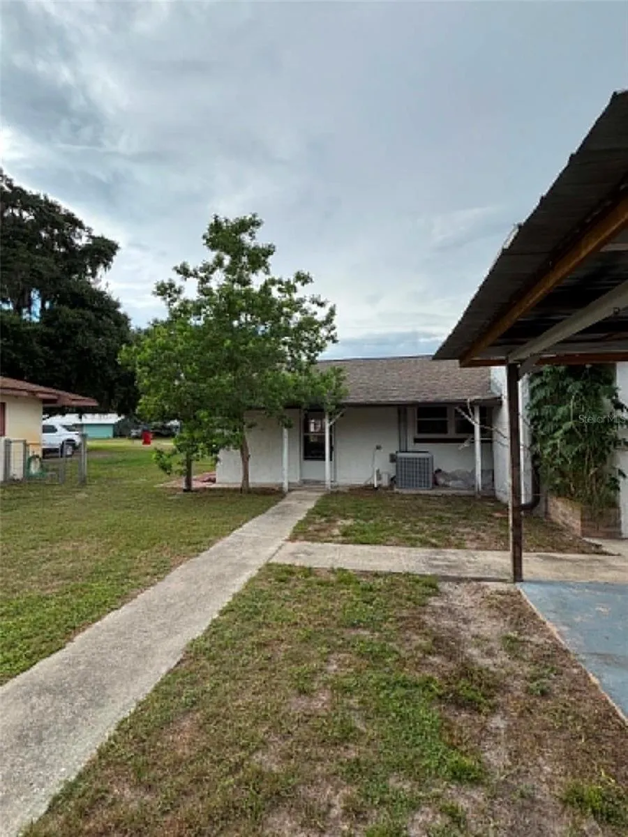 back of the home