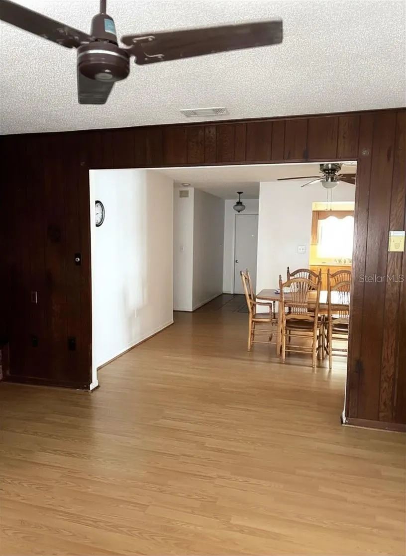 Living room to Dining and foyer