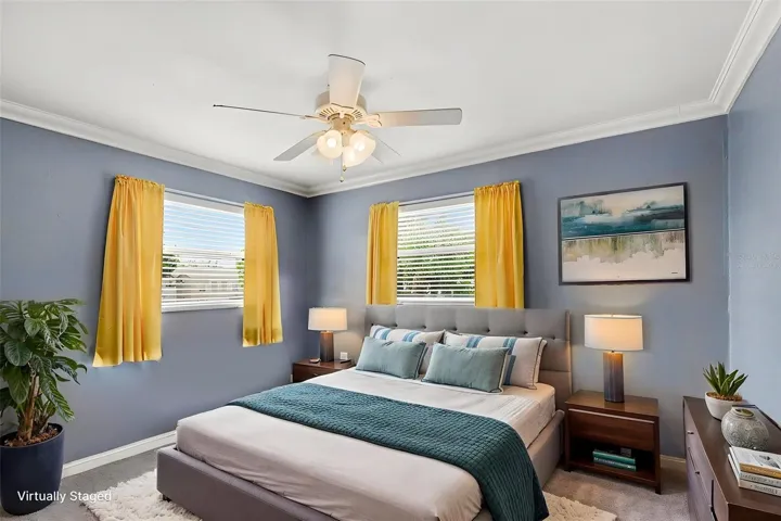 Guest Bedroom Virtually Staged Bedroom