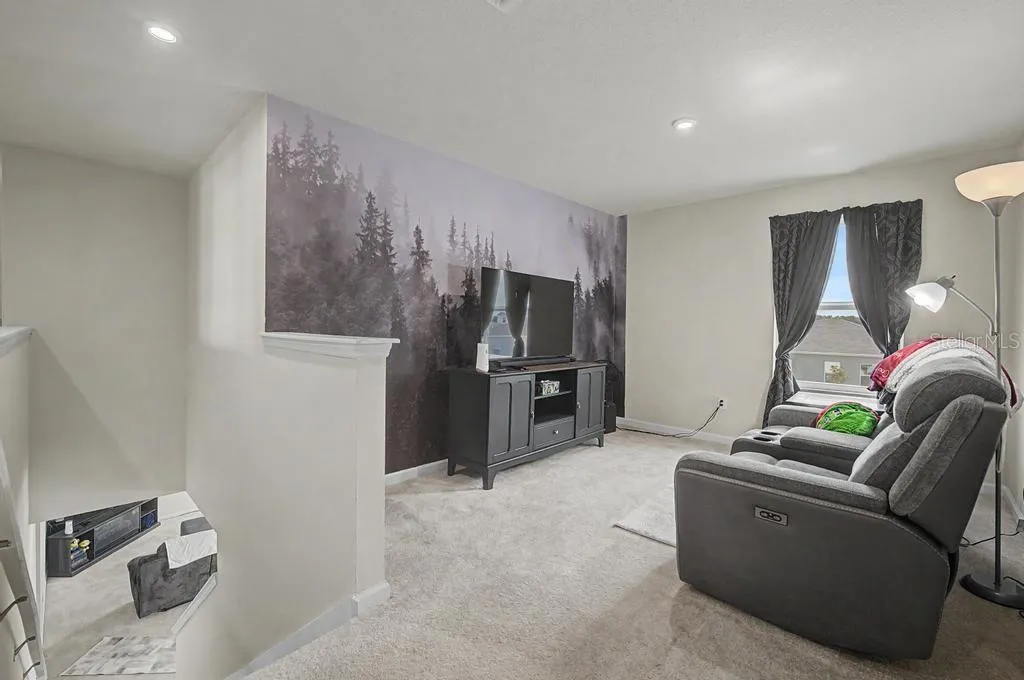 Upstairs living room