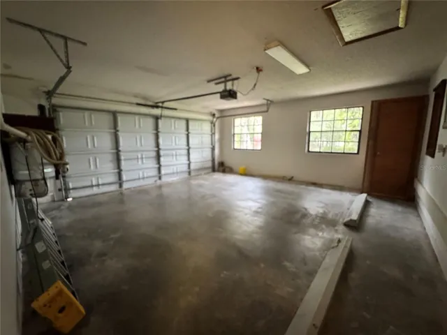 attached 2 car garage
