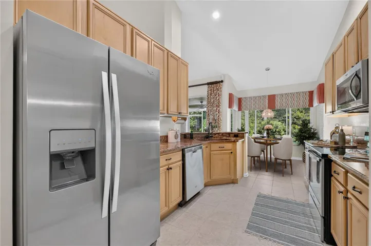 Kitchen and virtually breakfast nook