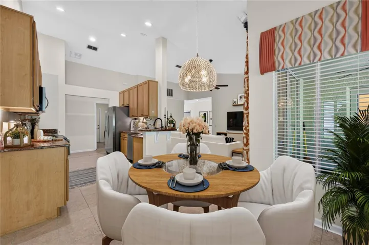 Kitchen and virtually breakfast nook