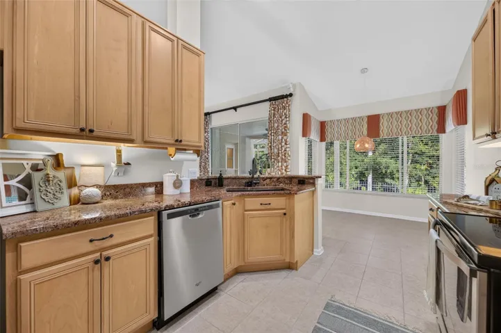 Kitchen and breakfast nook