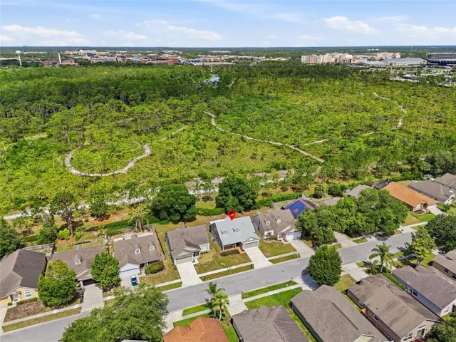 Direct walkable path to UCF.