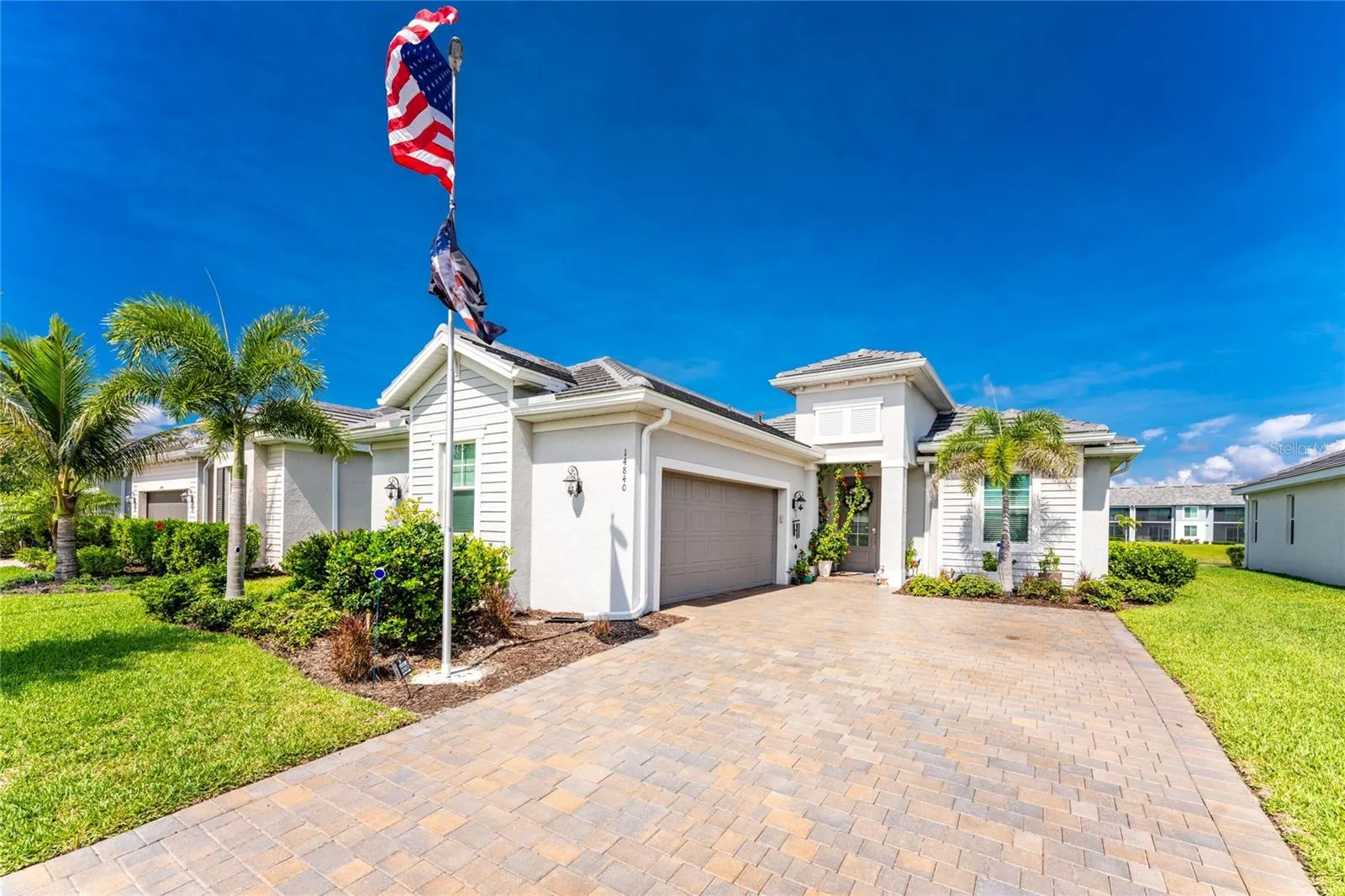 Front of this home faces East