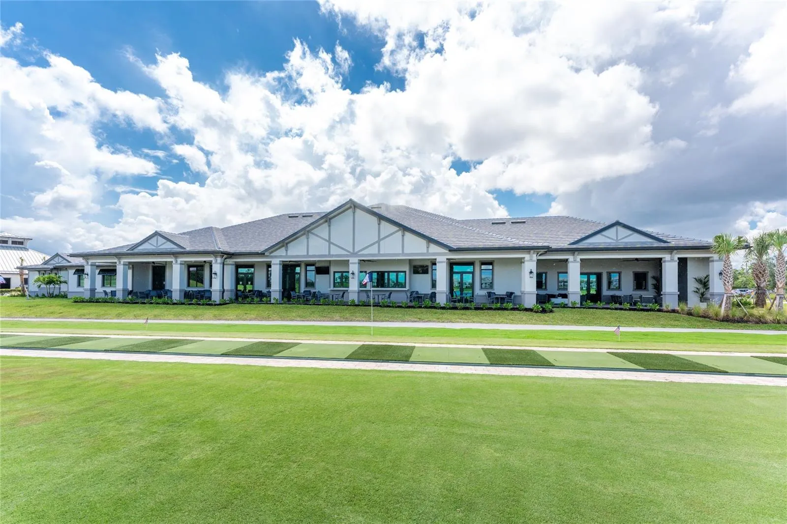 Back of Clubhouse