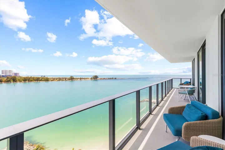 Incredible views from private balcony