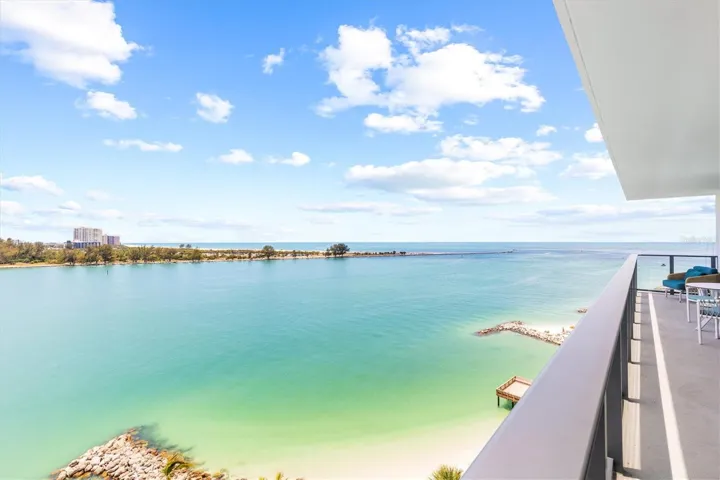 Incredible views from private balcony