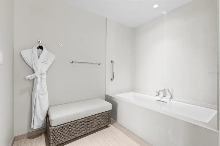 Primary suite spa-like bathroom