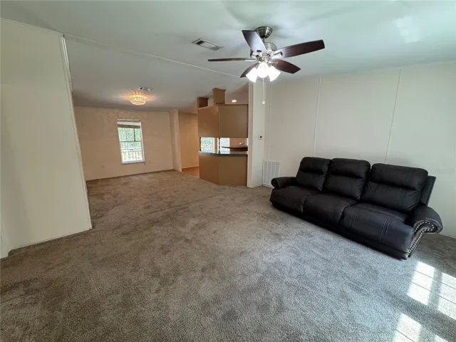 Front Door Entry into Living Room.