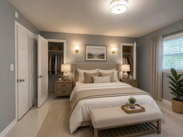 VIRTUALLY STAGED - Bed 1