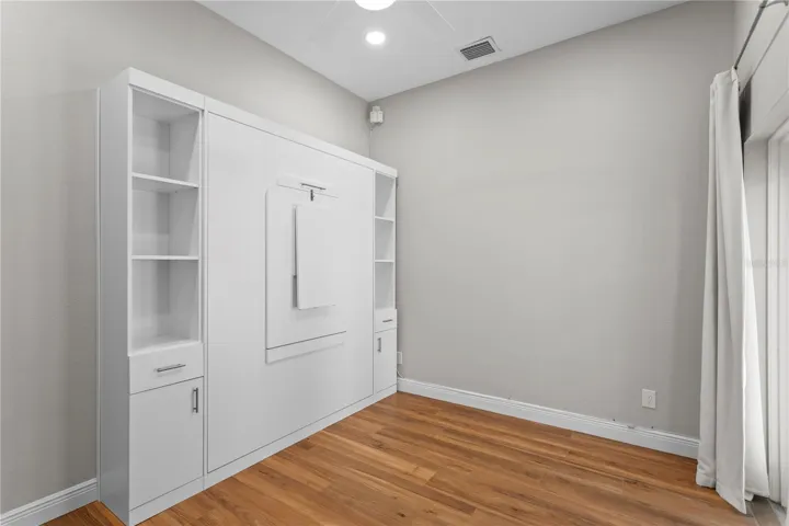 Guest Bedroom with Murphy Bed and Built in desk