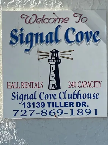 Signal Cove welcomes you home!!