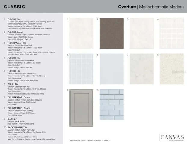 5780 Binnacle Lane - Design Selections - This home is currently under construction - selections are subject to change