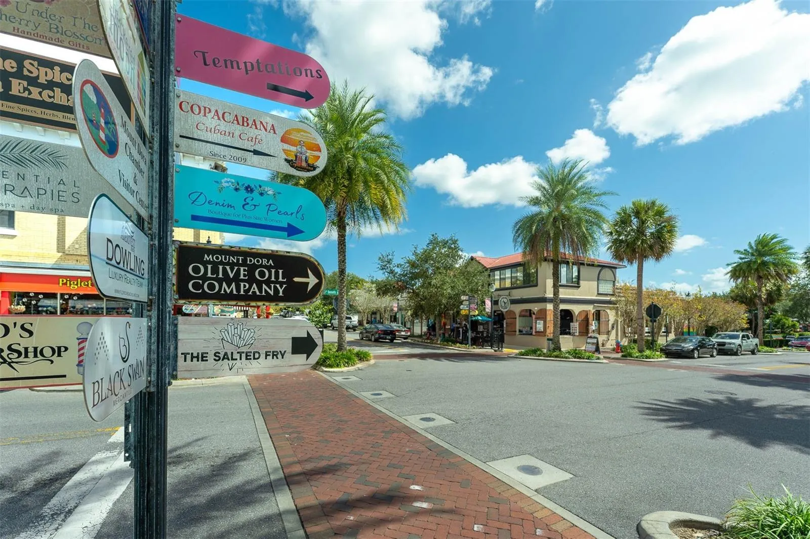 Cafes, Restaurants, Shops . . . All within a stone's throw.