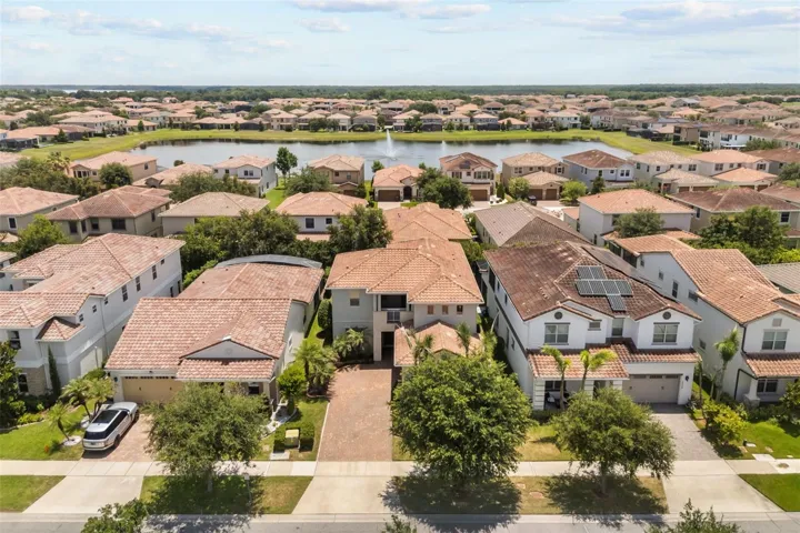 Aerial view of 9870 Mere Parkway