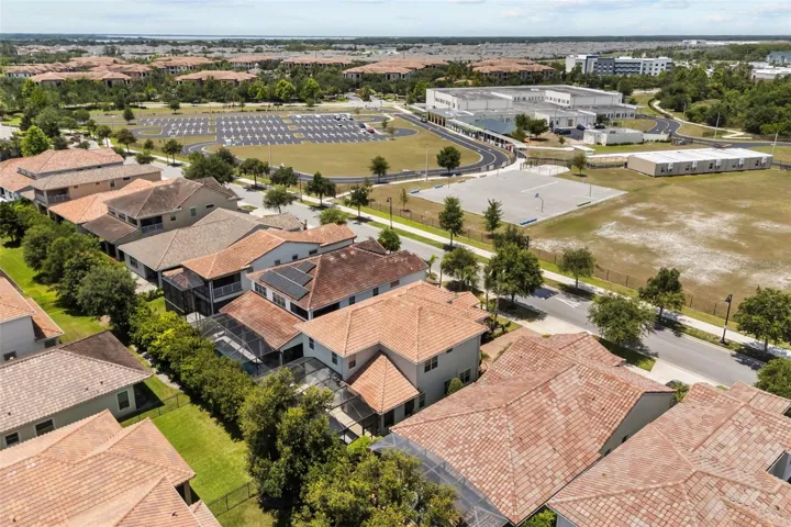 Aerial view of 9870 Mere Parkway