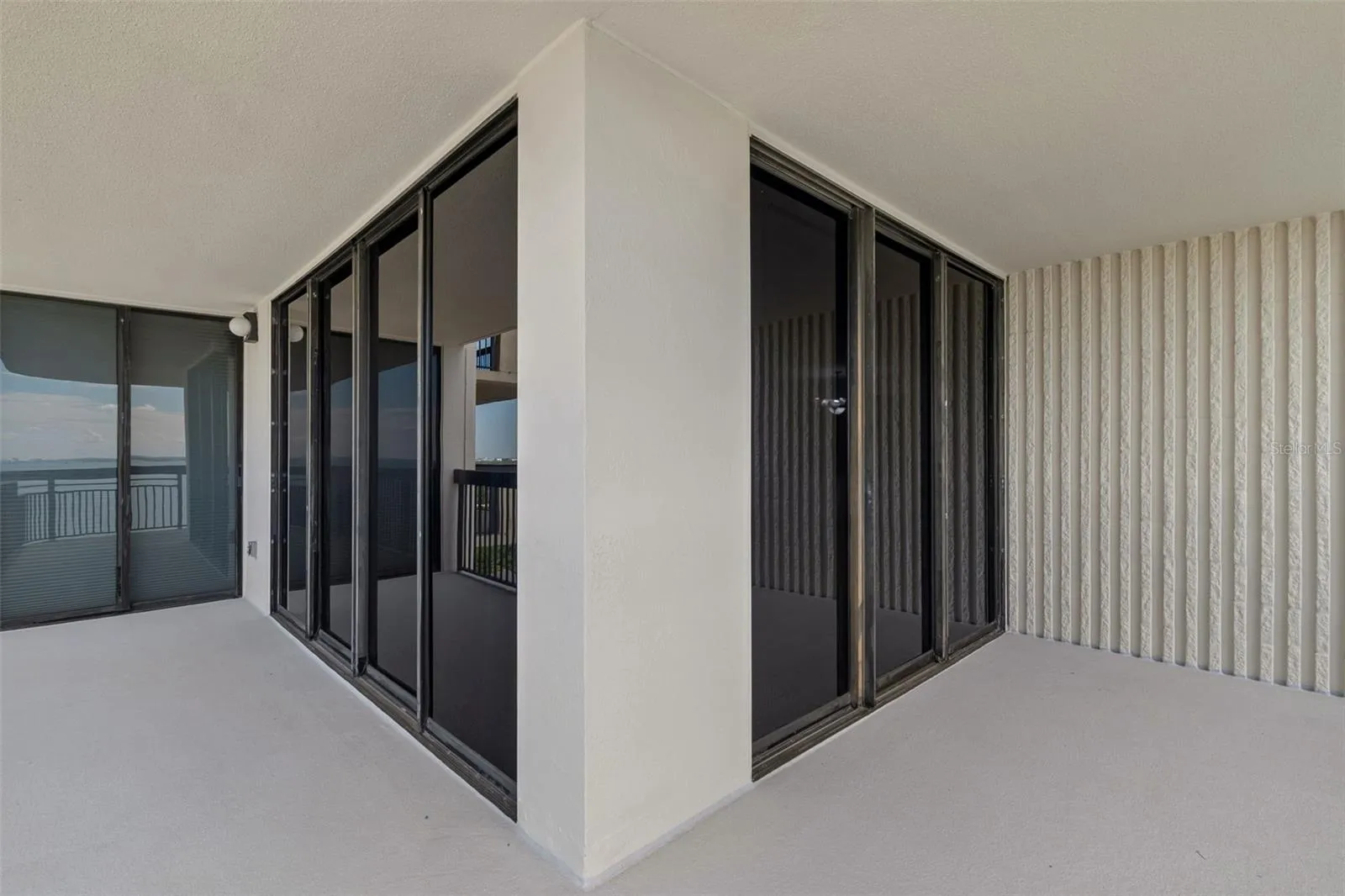 Wrap around terrace