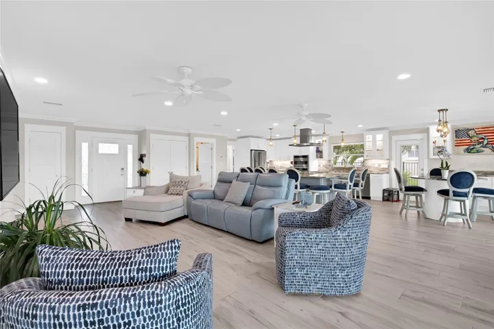 FULL BATH OFF THE KITCHEN.   LAUNDRY ROOM OFF KITCHEN WITH ABUNDANT STORAGE.